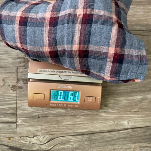 Marine Layer meadow shirts button down size medium plaid wrap back Collared new - Picture 11 of 13